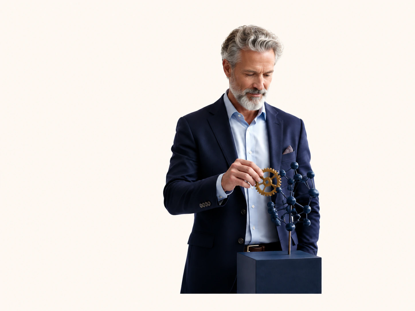 A leader connecting business practice with research